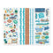 Poolside Paradise Stickers (3/pk)