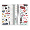 Through the Years: 1940s-1950s Stickers (3/pk)