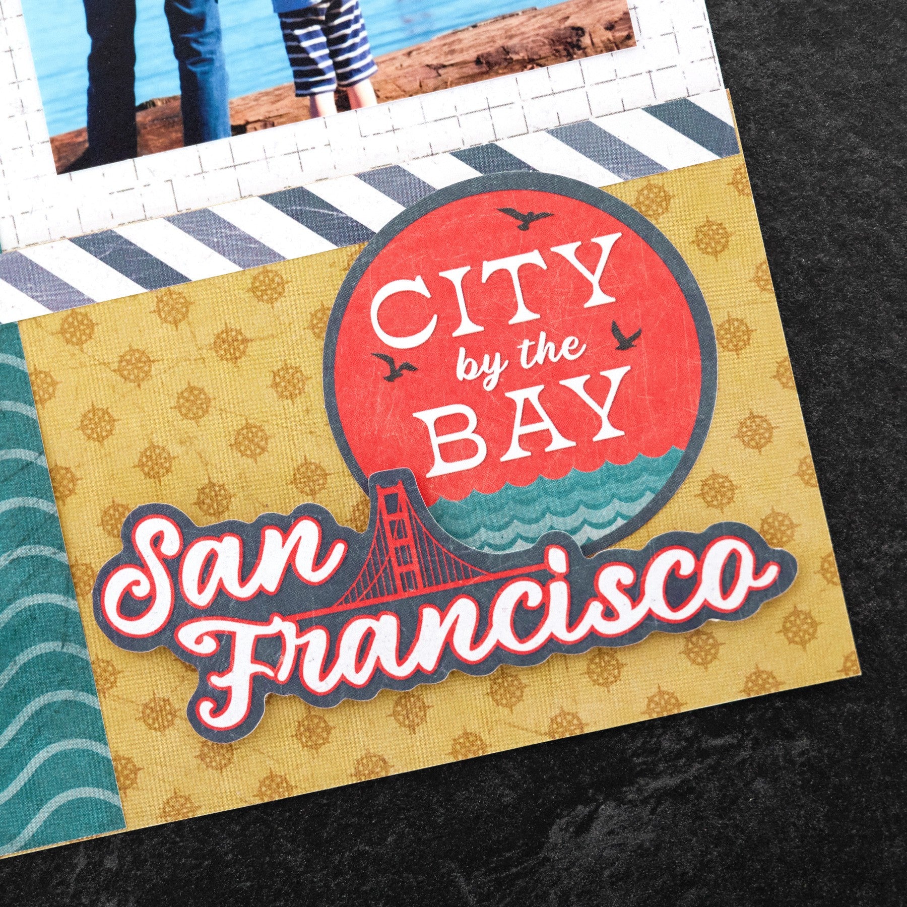 San Francisco Scenes Embellishments - Travel Scrapbooking