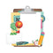 School Dayz XL Layered Clipboard Frame Embellishment (1/pk)
