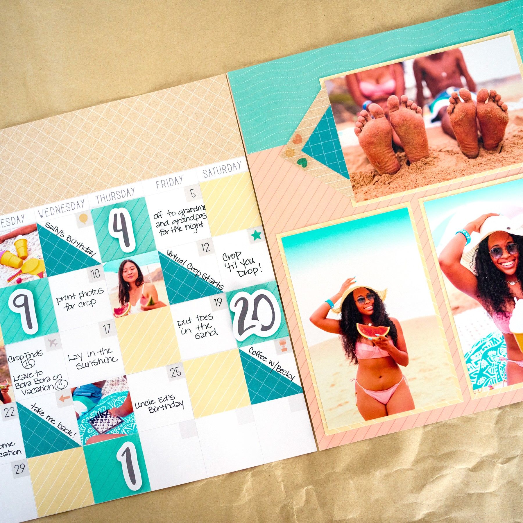 クリエイティブメモリーズ　セット This Life Calendar Kit Bundle - Creative Memories