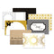 Silver & Gold Foiled Variety Mat Pack (24/pk)