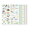 Birds & Blossoms Stickers (3/pk)