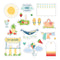 Summer Break Embellishments