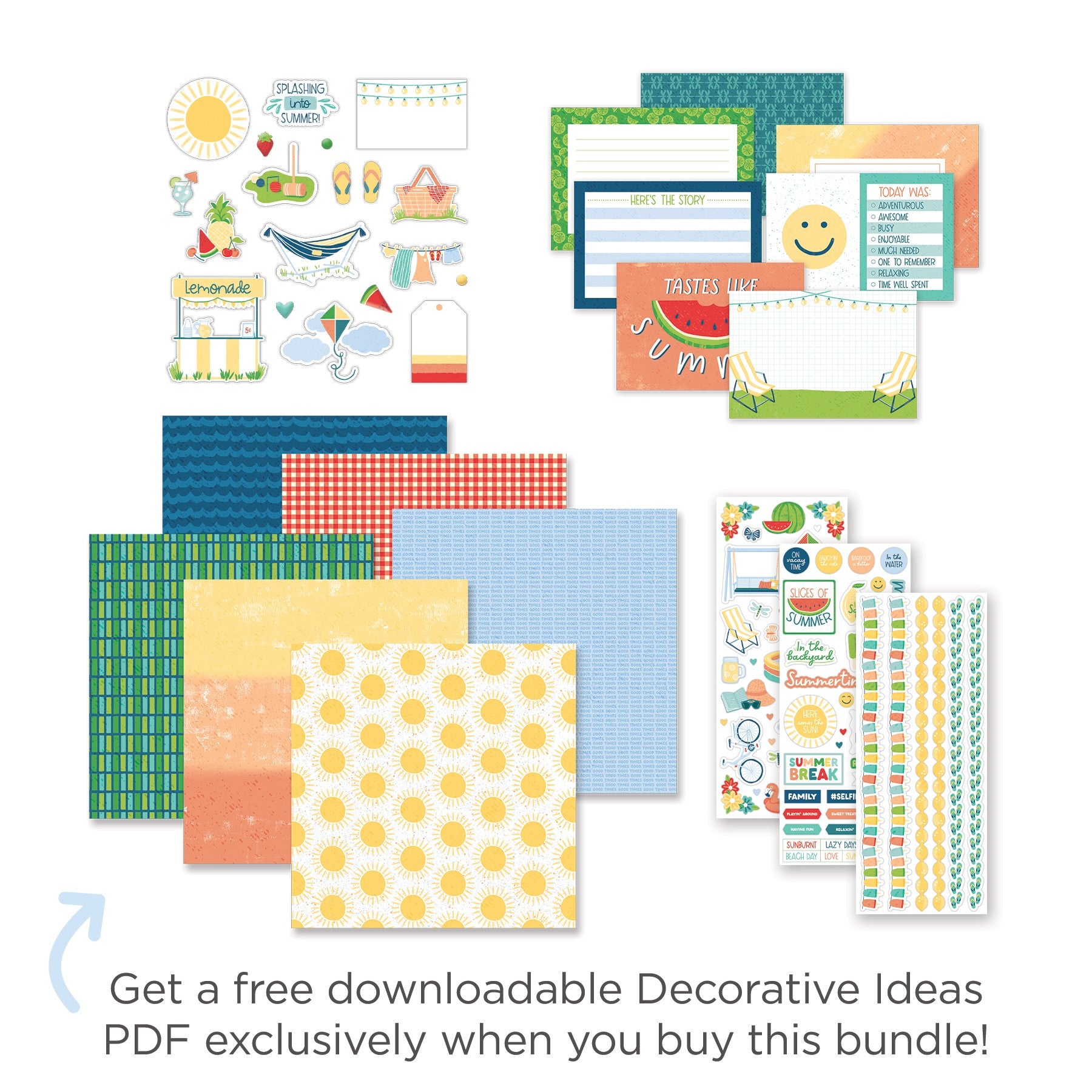 Summer Break Decorative Bundle by Creative Memories
