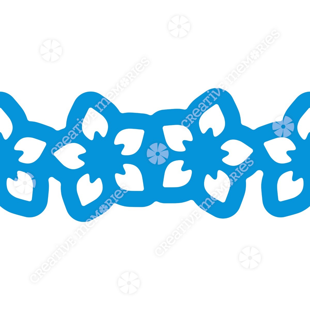 hapitanmama 様BORDER FREE 4本セット Tropical Flowers Chain Border Maker Cartridge - Creative Memories