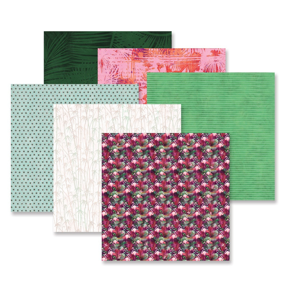 Tropical Garden Paper Pack (12/pk) - Creative Memories