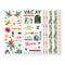 Tropical Garden Stickers (3/pk)