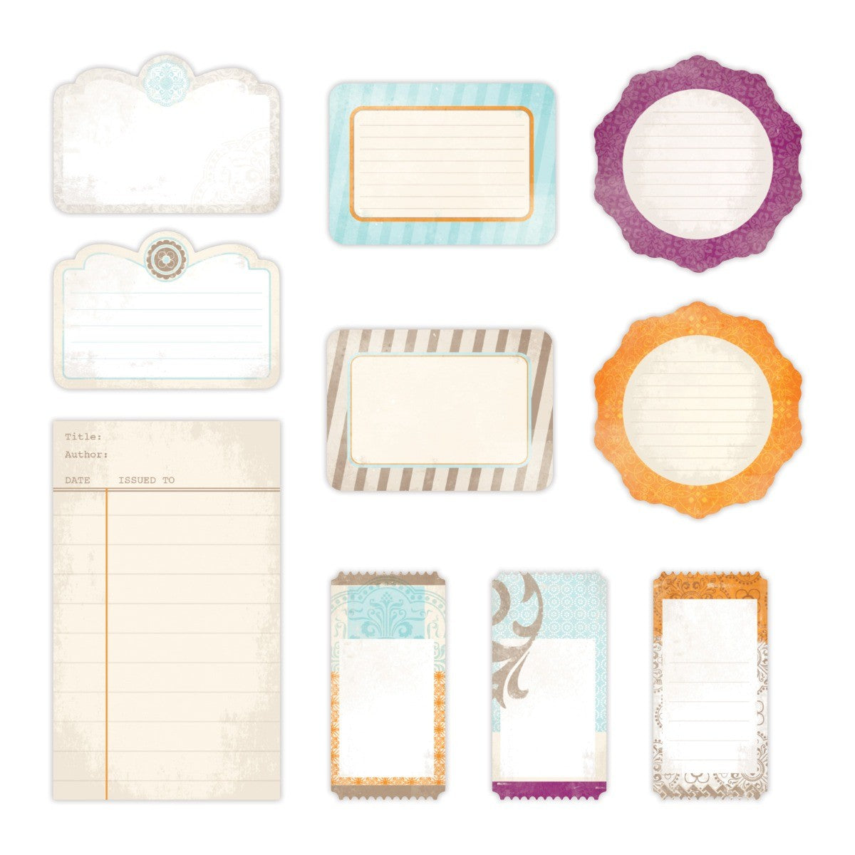 クリエイティブメモリーズ　ビンテージシック Vintage Chic Embellishments (40/pk) - Creative Memories