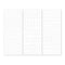 White Collegiate ABC/123 Letter Stickers (3/pk)