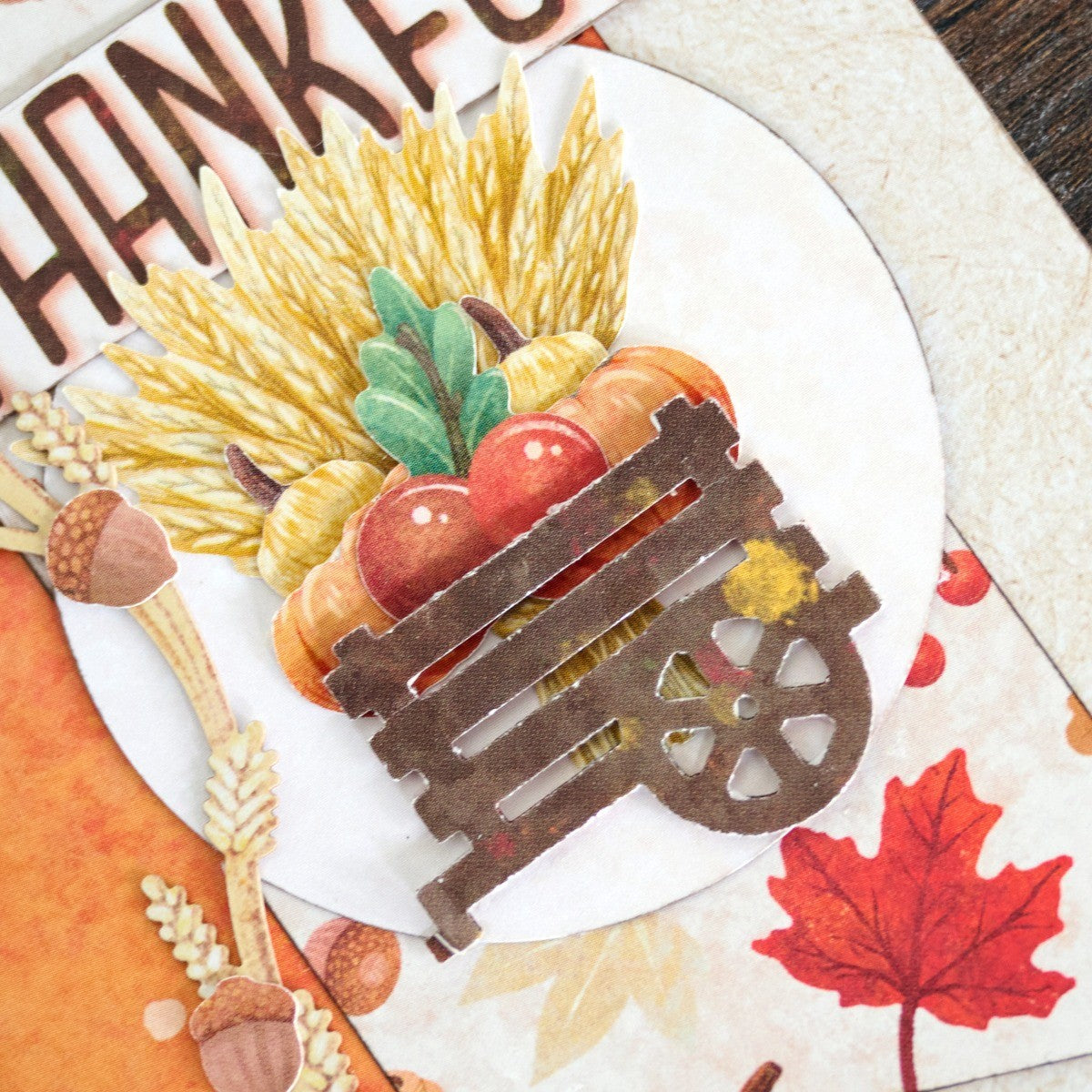 Wooden Wagon Punch - Creative Memories Tool
