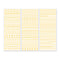 Yellow Classy Mini ABC/123 Stickers (3/pk)