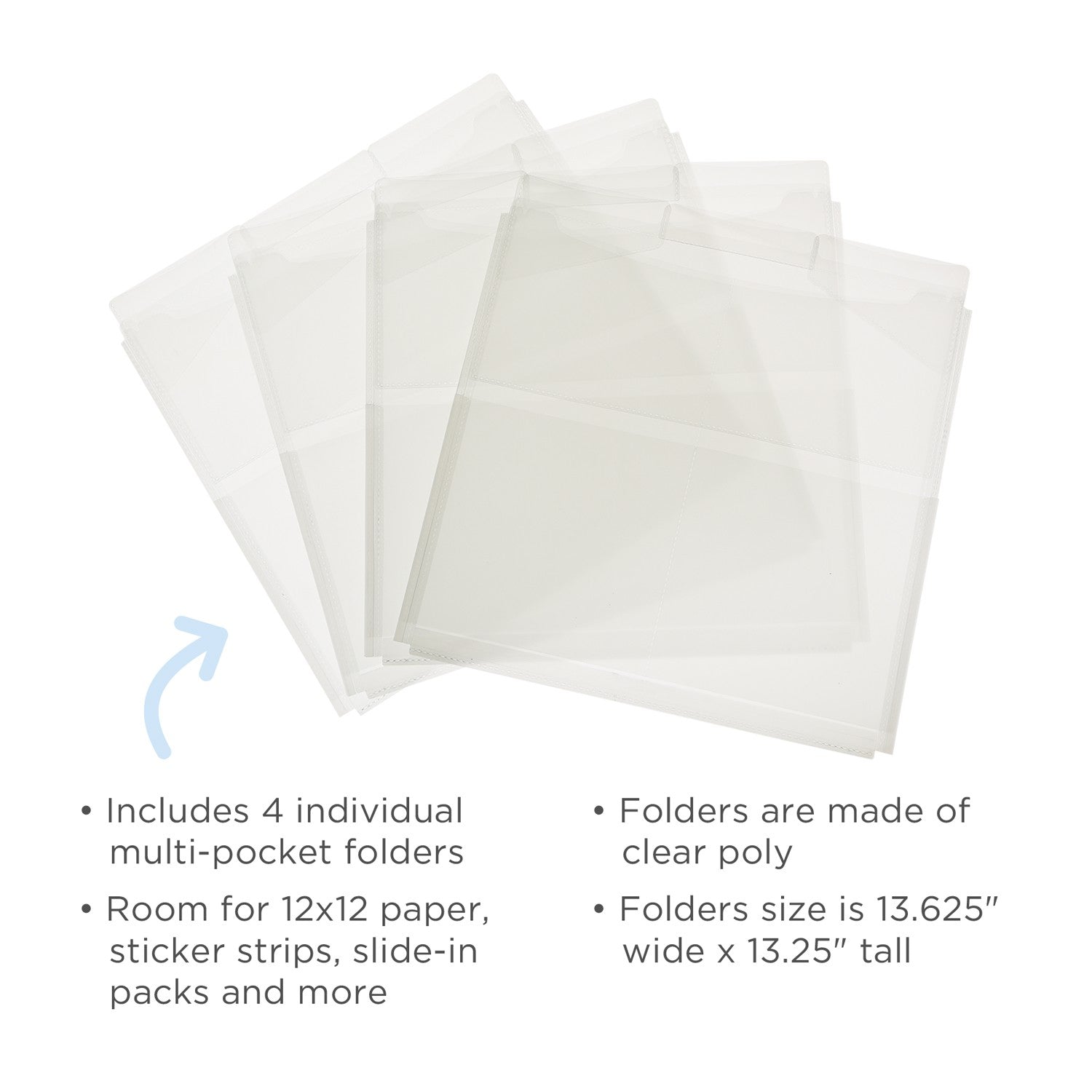 Power® Project Folders (4/pk) by Creative Memories