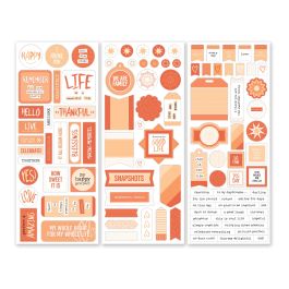 Orange Tonal Scrapbook Paper: Totally Tonal Tangerine Paper - Creative  Memories