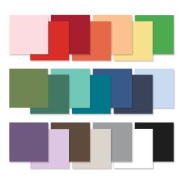 Rainbow Cardstock Sampler Pack (21/pk) - Creative Memories