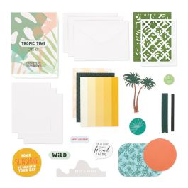 Tropical Travel Scrapbook Kit: Tropic Time Fast2Fab Kit - Creative Memories