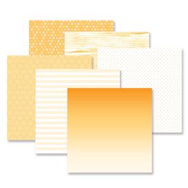 Orange Tonal Scrapbook Paper: Totally Tonal Tangerine Paper - Creative  Memories