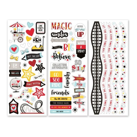 Scrapbook Customs - June Memories Sticker - 646619606310