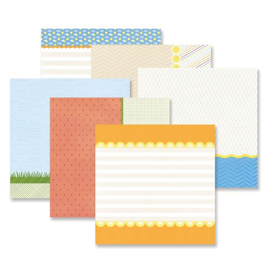 Preprinted Scrapbook Pages: Happy Hues Fast2Fab Refill Pages - Creative  Memories