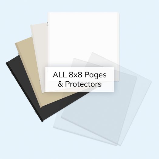 8x8 Page Protectors - Project Life Scrapbooking Accessories