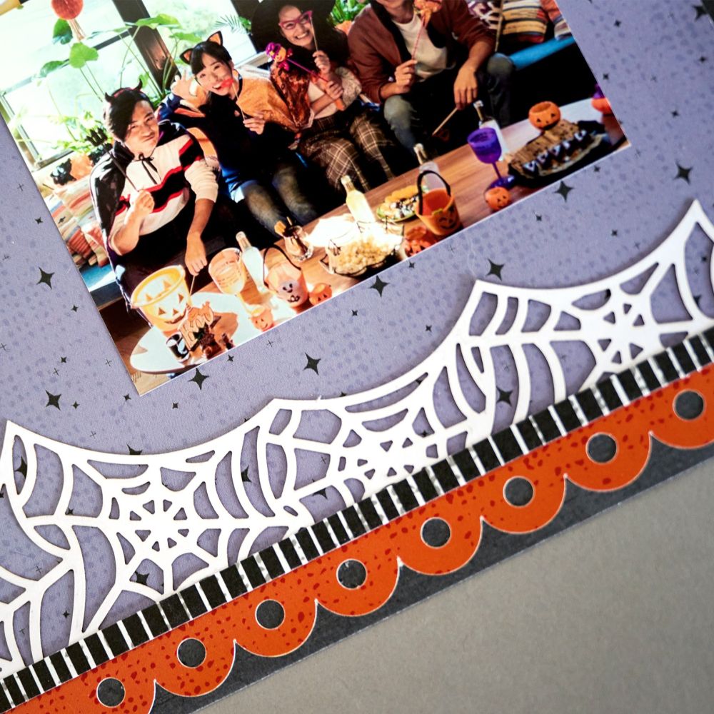 Creative popular Memories Croptoberfest 8x8 Album Pages Protectors Halloween Bountiful