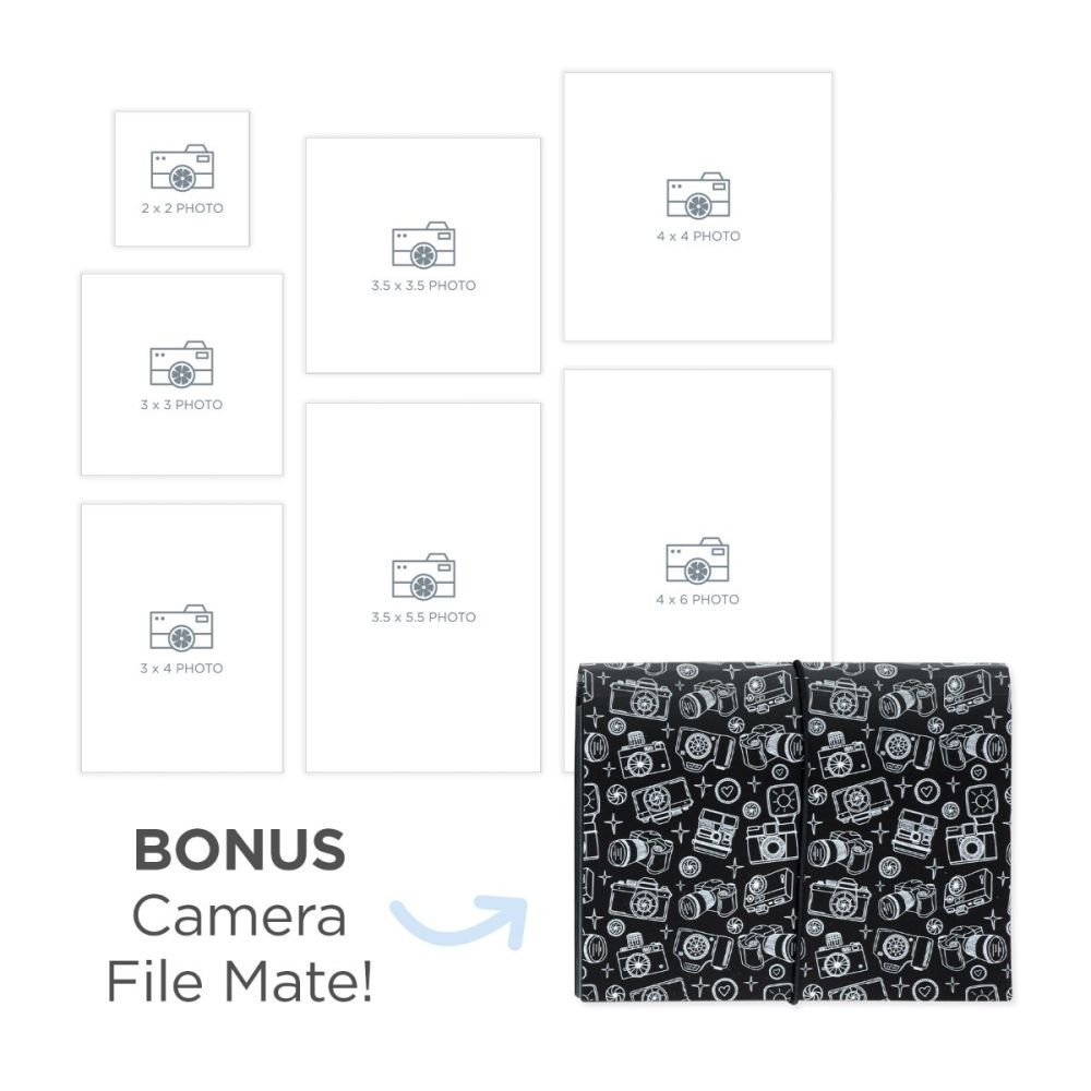 Photo Placements Mats Bundle With BONUS 4x6 Camera File Mate - Creative ...