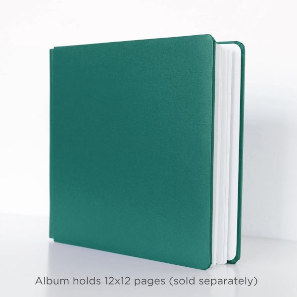 12x12 Dark Green Solid Cardstock - Creative Memories