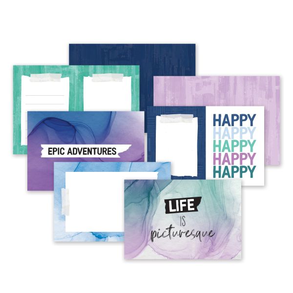 Alcohol Ink Photo Mats: Full of Wonder Variety Mat Pack - Creative Memories