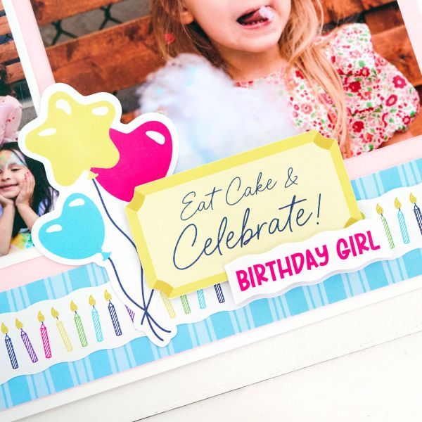 Birthday Themed Scrapbooking Stickers: Birthday Bonanza - Creative