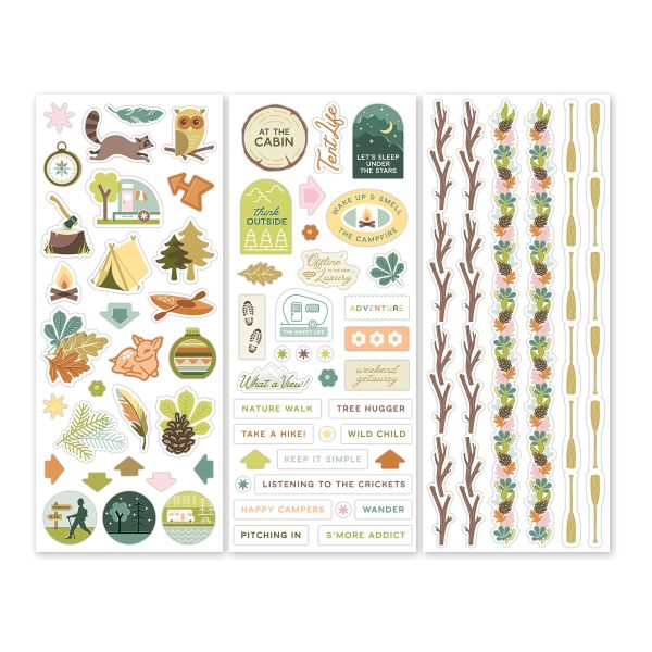 Fall Stickers For Scrapbooking: Golden Harvest - Creative Memories