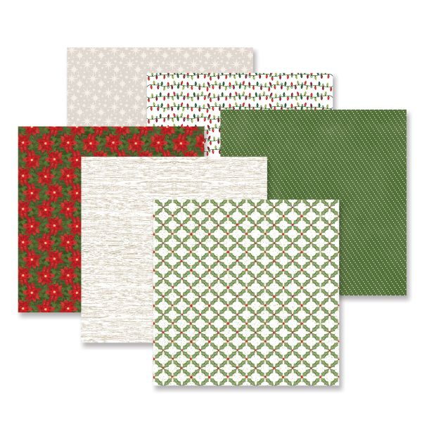 Christmas Scrapbook Paper: Seasonal Sightings Paper Pack