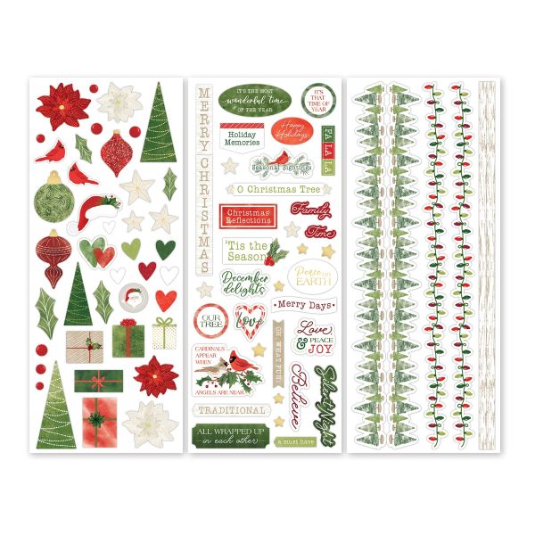 Christmas Stickers For Scrapbooking: Seasonal Sightings - Creative
