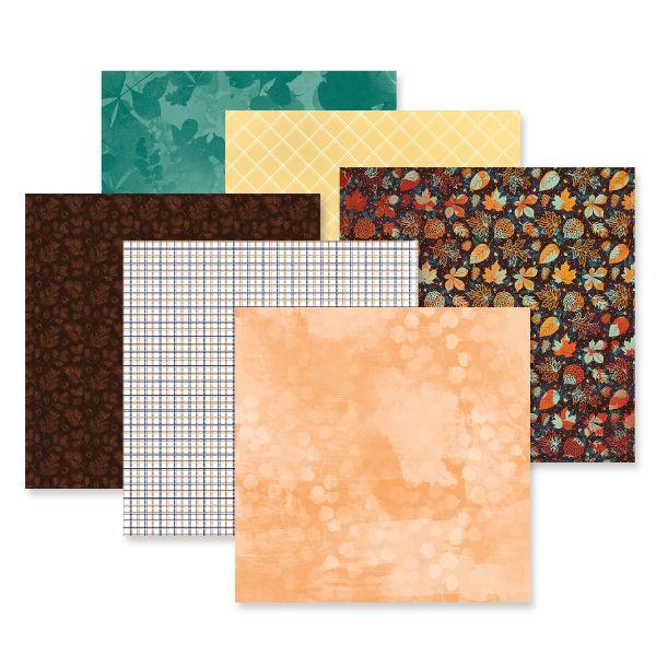Neutral Color Scrapbook Paper, Brown Digital Paper Pack