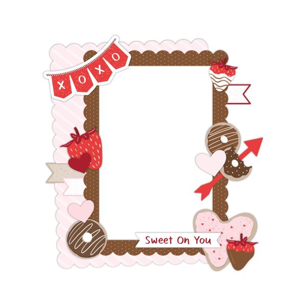 Love Themed Frame: Sweet On You XL Layered Embellishment - Creative Memories