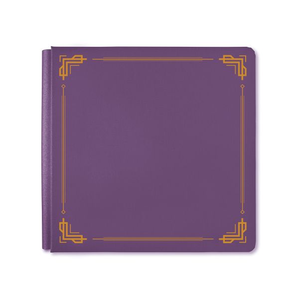 Creative Memories 12x12 Grape Purple Rainbow Rush Album Scrapbook Cover  12x12 True Size