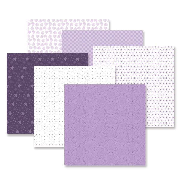 Purple Scrapbook Paper Glitter Chevron Graphic by Mini Craft Corner ·  Creative Fabrica