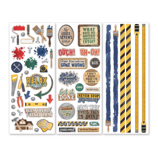 Renovation Scrapbook Paper: Riveting Paper Pack - Creative Memories