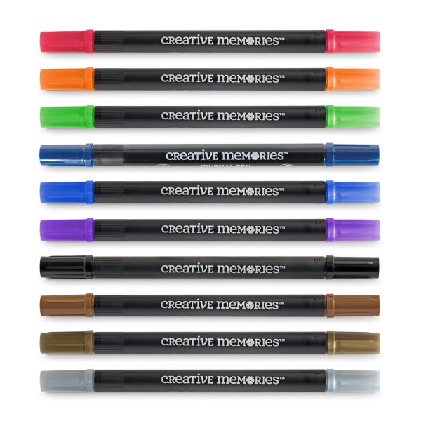 The Creative Memories Collection Scrapbooking 8 Markers Bold Tip Pen Set  Japan