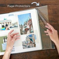 Creative Memories 12x12 Page Protectors & White Refill Pages Old Style -  Helia Beer Co