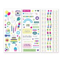 Birthday Themed Scrapbooking Stickers: Birthday Bonanza - Creative