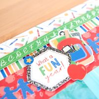 School Themed Scrapbook Paper: Back To School - Creative Memories